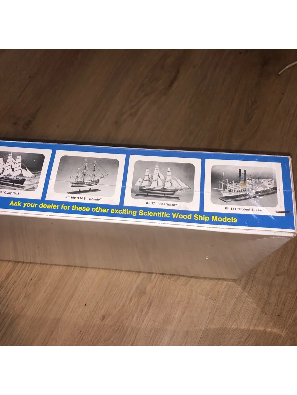 SCHOONER BLUENOSE MODEL WOOD SHIP SCIENTIFIC 24” KIT #164 BOAT NEW SEALED IN BOX